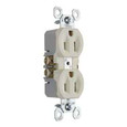 Pass & Seymour 3232LA Trademaster 15A/125V Duplex Receptacle, Light Almond