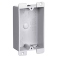 Pass & Seymour P108W Shallow Switch and Outlet Box, Thermoplastic