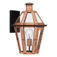 Quoizel  Traditional Outdoor wall 1 light aged QZL-BURD8411