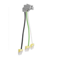 Pass & Seymour PTRA6STRBP PlugTail Right Angle Wire Connector, 12 AWG Stranded, 6-Inch