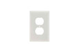 Pass & Seymour SPJ8W Junior Jumbo 1-Gang Thermoset Wall Plate, 1 Duplex Receptacle Opening, White Pass & Seymour SPJ8W Junior Jumbo 1-Gang Thermoset Wall Plate, 1 Duplex Receptacle Opening, White
