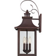 Quoizel QZL-CCR8410 Traditional Outdoor wall lantern 10"