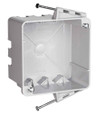 Pass & Seymour S4435RAC 4-inch Square Box with Threaded Mounting Holes