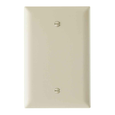 Pass & Seymour TPJ13LA TradeMaster Junior-Jumbo 1-Gang Blank Nylon Wall Plate, Light Almond