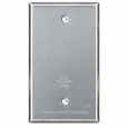 Topaz Lighting WC1B Single Gang Blank Weatherproof Cover, Aluminum Powder Coat with Gasket