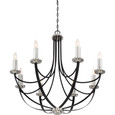 Quoizel  Transitional 8 lgt chandelier QZL-ANA5008