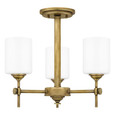 Quoizel  Traditional Semi flush 3 lights QZL-ARI1717