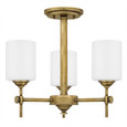 Quoizel  Traditional Semi flush 3 lights QZL-ARI1717