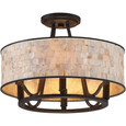 Quoizel Lighting AS1716 Transitional Aristocrat 4-Light Semi-Flush Mount