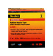 3M 2228-2X10FT Scotch Rubber Mastic Tape 2228, 2 in x 10 ft, Black, 1 roll/carton, 10rolls/Case