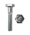 Minerallac Grade 5 Hex Head Cap Screw 3/8-16 x 1-1/2" Zinc Plated Medium Carbon Steel