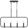 Quoizel  Transitional Linear chandelier 4 light QZL-ABR432