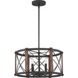 Quoizel Lighting BRO2820 Transitional Baron 6-Light Pendant