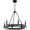 Quoizel Lighting CPE5025 Traditional Calliope 6-Light Chandelier