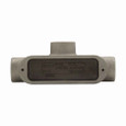Crouse-Hinds T59 Eaton series Condulet Mark 9 conduit outlet body, Copper-free aluminum, T shape, 1-1/2"