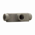Crouse-Hinds T59 Eaton series Condulet Mark 9 conduit outlet body, Copper-free aluminum, T shape, 1-1/2"
