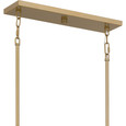 Quoizel Lighting DSL638 Traditional Dusty Lane Linear 6-Light Chandelier