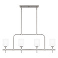Quoizel Lighting ARI438 Traditional Aria 4-Light Linear Chandelier