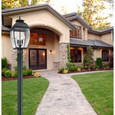 Quoizel Lighting BAN8407 Transitional Bain Outdoor Wall Lantern