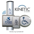 Camden CM-RFK46/4 Brushed Stainless Steel Kinetic Transmitter — Exposed Screws, 900 MHz