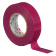 3M 7100169434 3M™ Temflex™ Vinyl Electrical Tape 165, Purple, 3/4 in x 60 ft (19 mm x 18 m), 6 mil, 100 Rolls/Case