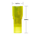 3M 7000133400 3M™ Scotchlok™ Female Disconnect Nylon Insulated, 50/bottle, MNI10-250DFIX, 500/Case