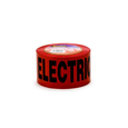 3M 302-R-3X1000FT Scotch® Buried Barricade Tape 302, CAUTION BURIED ELECTRIC LINE, 3 in x1000 ft, Red, 8 rolls/Case