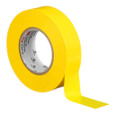 3M 7100169490 3M™ Temflex™ Vinyl Electrical Tape 165, Yellow, 3/4 in x 60 ft (19 mm x 18 m), 6 mil, 100 Rolls/Case