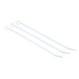 3M Cable Tie 6 Inch Intermediate Nylon 6/6 40 lbs Tensile Strength Plenum Rated, 100 Pack
