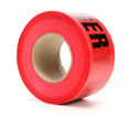 3M 7010397987 Scotch® Barricade Tape 357, DANGER, 3 in x 1000 ft, Red, 8 rolls/Case 3M 7010397987 Scotch® Barricade Tape 357, DANGER, 3 in x 1000 ft, Red, 8 rolls/Case