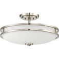 Quoizel Lighting CDT1719 Transitional Cadet 4-Light Semi-Flush Mount
