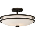Quoizel Lighting CDT1719 Transitional Cadet 4-Light Semi-Flush Mount
