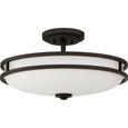 Quoizel Lighting CDT1719 Transitional Cadet 4-Light Semi-Flush Mount