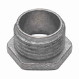 Crouse-Hinds 56D Eaton series conduit bushed (chase) nipple, Rigid/IMC, Non-insulated, Zinc die cast, 2-1/2"