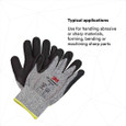 3M 7100023421 3M™ Comfort Grip Gloves, Cut Resistant, ANSI 3, Size Large, 72 Pair/Case