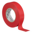 3M 7100169492 3M™ Temflex™ Vinyl Electrical Tape 165, Red, 3/4 in x 60 ft (19 mm x 18 m), 6 mil, 100 Rolls/Case