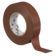 3M 7100169191 3M™ Temflex™ Vinyl Electrical Tape 165, Brown, 3/4 in x 60 ft (19 mm x 18 m), 6 mil, 100 Rolls/Case