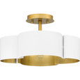 Quoizel Lighting BSM1714 Modern Balsam 4-Light Semi-Flush Mount