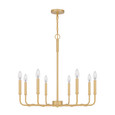 Quoizel Lighting ABR5028 Transitional Abner 8-Light Chandelier
