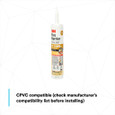 3M 7100011413 3M™ Fire Barrier Sealant IC 15WB+, Yellow, 10.1 fl oz Cartridge, 12/Case