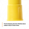 3M 7000133343 3M™ Scotchlok™ Block Fork Vinyl Insulated, 50/bottle, MV10-10FBX, suitable for use in a terminal block, 500/Case
