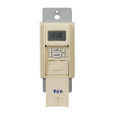Intermatic EI600C 7-Day Heavy-Duty Programmable Timer, 120-277 VAC, 20A, Ivory