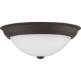 Quoizel Lighting ERW1615 Transitional Erwin 3-Light Flush Mount