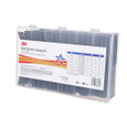 3M 7000031598 3M™ Heat Shrink Tubing Assorted Black Kit FP-301-Black, 5 Kits/Case