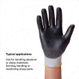 3M 7100097230 3M™ Comfort Grip Gloves, L2 Cut Resistant (ANSI 1), Size Large, 72 Pair/Case