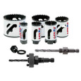 Lenox 30856C600L LENOX Bi-Metal Speed Slot Hole Saw With T3 Technology, Electrician'S Kit, 9 Piece