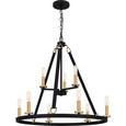 Quoizel  Farmhouse Chandelier 9 lights QZL-GRA5029