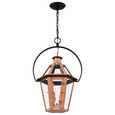 Quoizel  Traditional Outdoor hanging 2 lights aged QZL-BURD1916