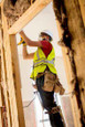 3M 94617-80030-PS 3M™ Reflective Construction Safety Vest with 5 Point Tear Away, Class 2 , Hi-Viz Yellow, 94617-80030-PS, 5/cs