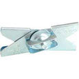 Minerallac Scissor Clip T-Bar Hanger 1" with 1/4"-20 x 5/8" Stud and Wing Nut Washer - Zinc Plated Steel, 100 Pack